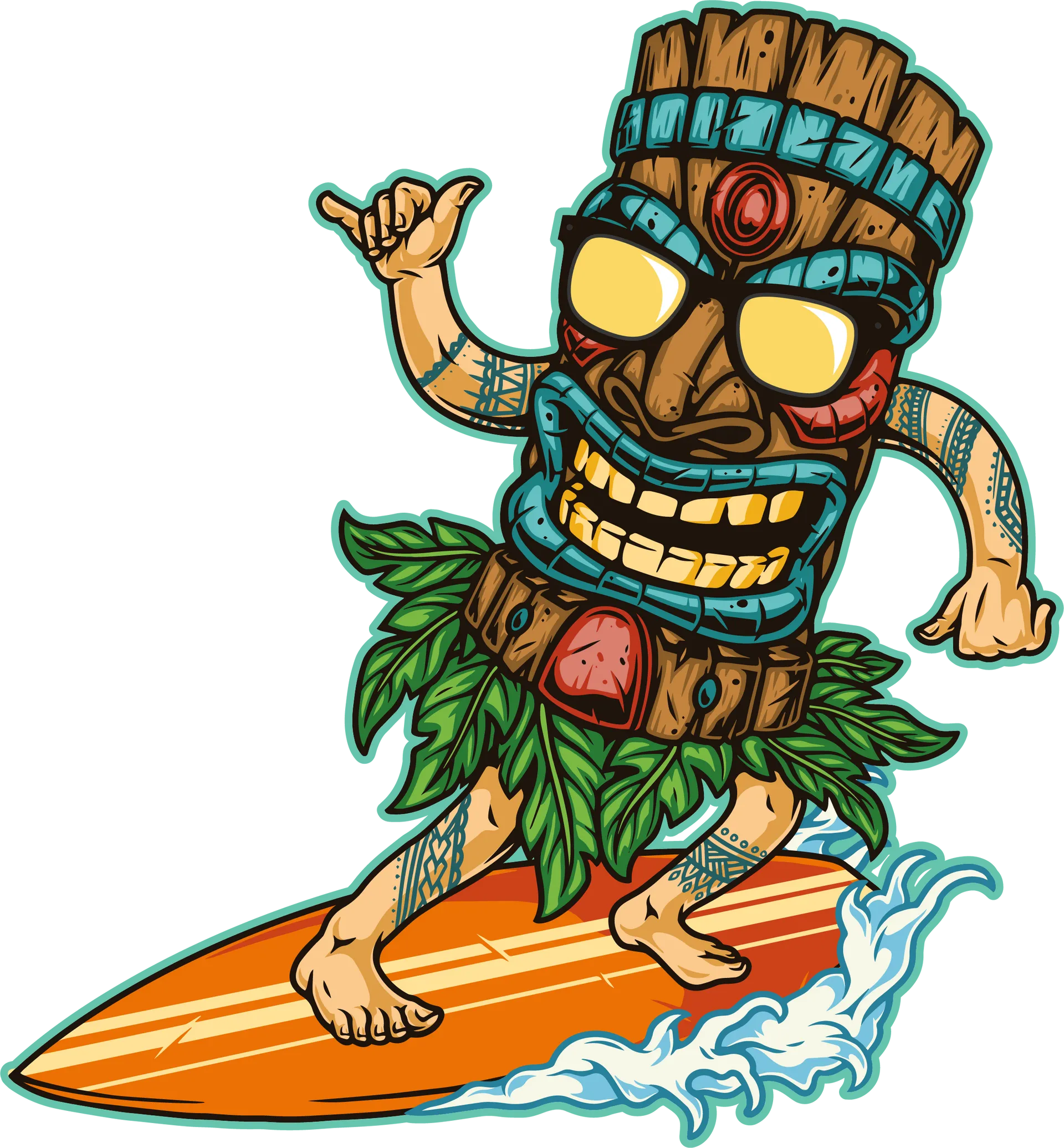 Tiki Surfer